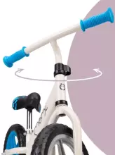 Momi  Balance Bicycle Fleet Art.ROBI00065 White Balansa velosipēds