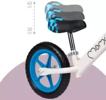Momi  Balance Bicycle Fleet Art.ROBI00065 White Balansa velosipēds