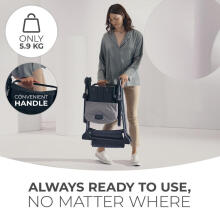 Kinderkraft Foldee Art.228596 Grey  High chair