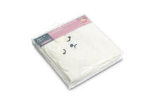 BATHFRIENDS BATH COVER 100x100 BEAR WHITE