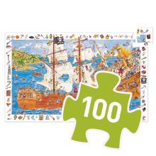 Observation puzzles - Pirates - 100 pcs