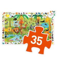 Observation puzzles  - Jungle - 35 pcs