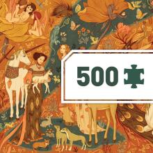 Puzle - Vienradžu dārzs (500 gab.)