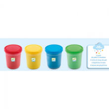 Plastilīns - 4 krāsas – Dabīgie toņi