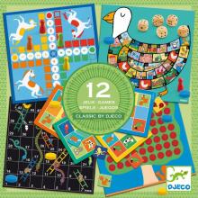 Galda spēļu komplekts – 12 spēles