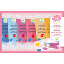 Colours - 6 finger paint's tubes - Sweet