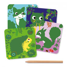 Scratch cards - Country creatures