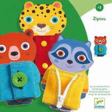 Educational wooden game - Ziptou