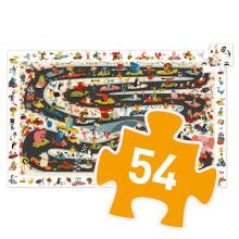 Izpētes puzle - Mašīnu rallijs (54 gab.)