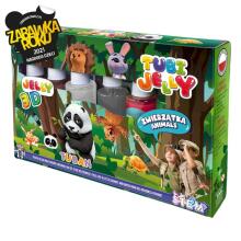 Tubi Jelly set with 6 colours - Animals