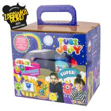 Tubi Jelly set with 6 colours and small aquarium - Monsters