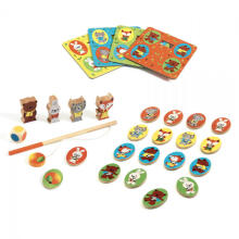 Educational wooden game - Ludo Wood - 4 games