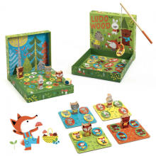 Educational wooden game - Ludo Wood - 4 games