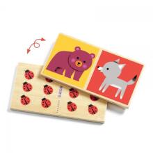 Игра Домино - Лесные животные (28 шт)