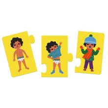 Puzzle Trio - I'm dressing up (10 pcs)