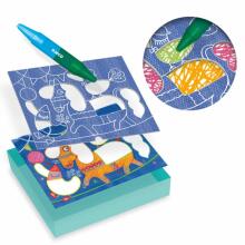 Colouring - Tightrope walker and balls