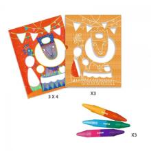 Colouring - Tightrope walker and balls