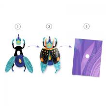 Paper creations - 3D pictures - Paper bugs