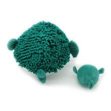 Plush toy - Ptipotos - Blow fish Mum&Baby - Green