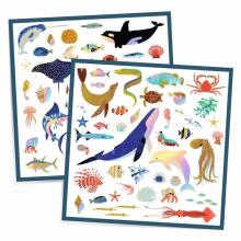 160 stickers - Ocean