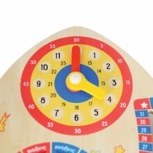 Svoora - Wooden Learning Calendar - Space (in Greek & English)