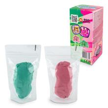 Gaisīgās smiltis - Komplekts - Rozā un zaļas (2 x 70g)