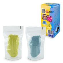 Gaisīgās smiltis - Komplekts - Zilas un dzeltenas (2 x 70 g)
