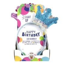 Birthday Fun - Matu stīpiņa ar LED gaismiņu (1 gab., 4 dizaini)