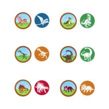 Zīmodziņš - Dinozauri (1 gab., 6 dizaini)