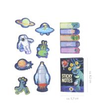 Space Adventure - Sticky Notes Mini Organiser 260 sheets