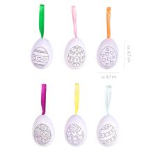 Tommy&Frida - Colouring Eggs to Hang in Cardboard Box (6 pcs.)