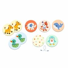 Educational games - Memo - Stuffed animals