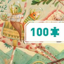 Пазл - Прогулка на лошади - 100 шт