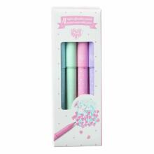 4 erasable pens - Pastel