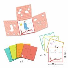 Colouring - 3 stencils, 1 image