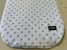 La bebe™ Mattress Cotton 80x40 Art.2309 Dots Матрасик для люльки, хлопок, 80/40 cm