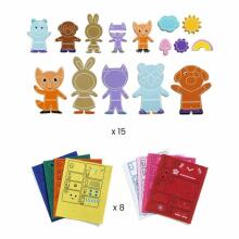 DIY - Mosaics & Stickers - Funky family