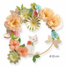 DIY - Floral wreath - Dalia