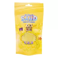 Bebe Basic Kinetic Super Sand Art.231052 Yellow Пушистый песок в мешке 90г, жёлтый