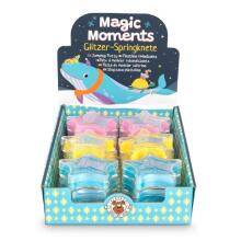 Magic Moments - Elastīgā un atlēcošā masa ar spīdumiem (15 g) (1 gab., 3 dizaini)