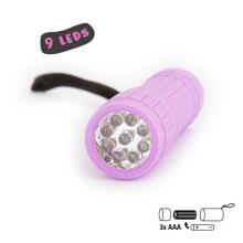 Kabatas lukturītis ar 9 LED gaismiņām (1 gab., 4 dizaini)