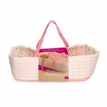 Dolls - Pomea - Bassinet - Pink Lines