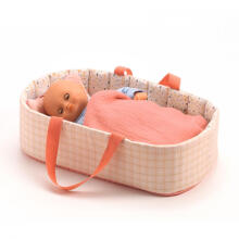 Dolls - Pomea - Bassinet - Pink Lines