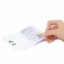 Maģiskās krāsošanas grāmatiņa ar zīmuli (1 gab., 3 dizaini)