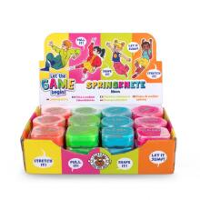 Elastīgā un atlēcošā masa - Neona krāsā (15 g) (1 gab., 4 dizaini)