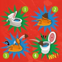Prank Box - Game - Toilet catapult (9 pieces)