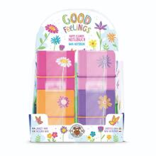 Good Feelings HF - Notebook A7, 96 sheets, 4 assorted