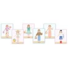 Inzebox magnetic game - Dressing