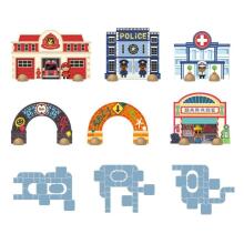 Crazy motors - Puzzl'Up - Giant City - 33 pcs