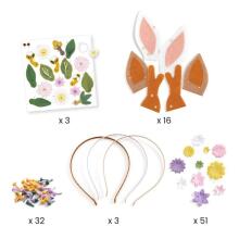 DIY - Create - Headbands - Flower friends